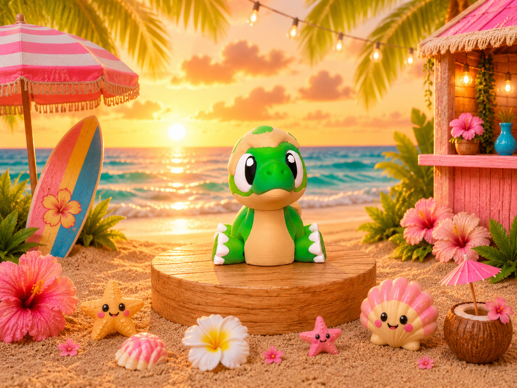 Sprout the Baby Dino - Flexi
