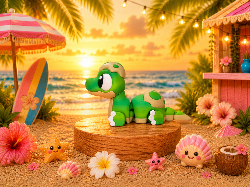 Sprout the Baby Dino - Flexi